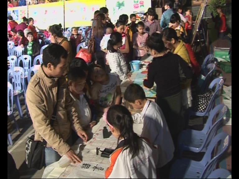 一传十十传百 男女老少“武艺”全-县区新闻-老友网-南宁网络电视台