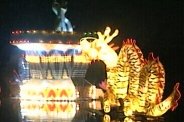 上世纪90年代的南湖灯展（1998年）