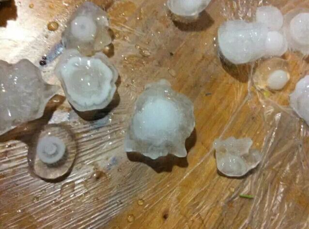 强对流天气影响 桂林市下冰雹_桂林下冰雹啦