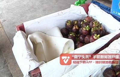 五里亭蔬菜批发市场:一箱水果保鲜海绵占了5斤