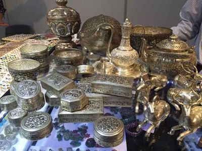 【带你逛展】各馆小吃纷呈舞蹈亮点工艺品济南泉城美食美食广场图片