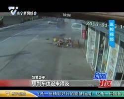 扬州：监控曝光：狗主驾车撞击偷狗贼致死