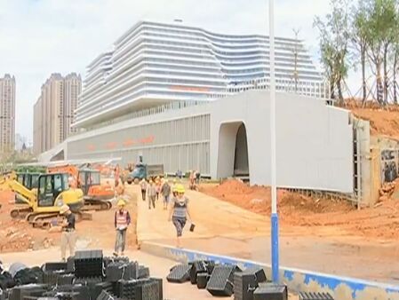 南宁市图书馆新馆月底竣工验收 记者为您抢先看