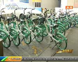 青桔共享單車違規投放 城管部門將全面清理 青桔共享單車違規投放 城管部門將全面清理