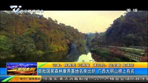 首批国家森林康养基地名单出炉 广西大明山榜上有名 首批国家森林康养基地名单出炉 广西大明山榜上有名