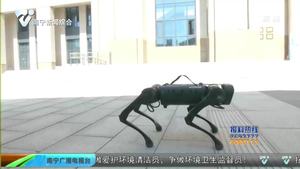 能跑能跳憨态可掬 小机器狗大用途 能跑能跳憨态可掬 小机器狗大用途