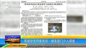 河南郑州:荒诞论文引发关注 相关部门介入调查 河南郑州:荒诞论文引发关注 相关部门介入调查