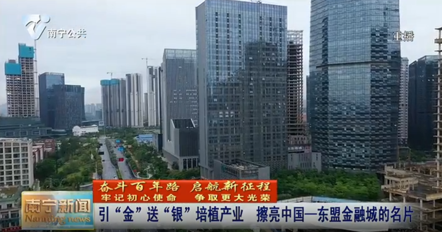 引“金”送“銀”  培植產業   擦亮中國—東盟金融城的名片