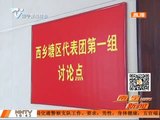 周红波分别参加宾阳县和西乡塘区代表团审议