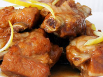 香水檸檬焗排骨