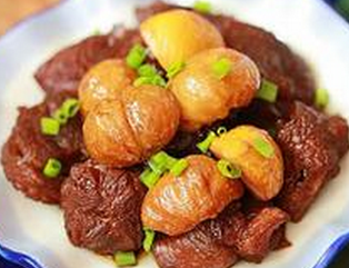 板栗壓鍋牛仔肉