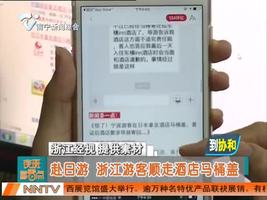 赴日游 浙江游客顺走酒店马桶盖