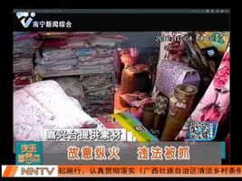 故意纵火  违法被抓
