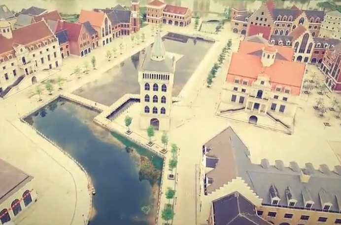 南寧的歐洲風情小鎮(zhèn)