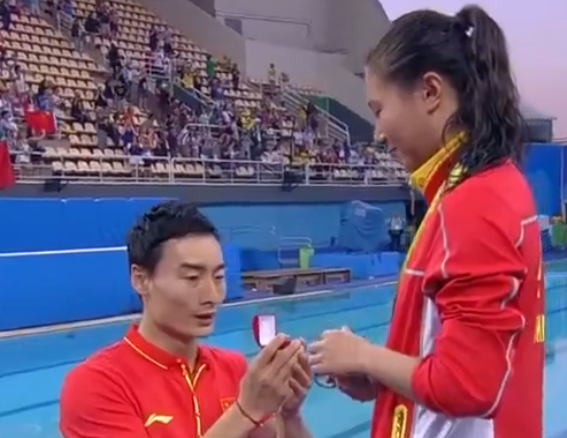 南寧妹子在里約的幸福一刻