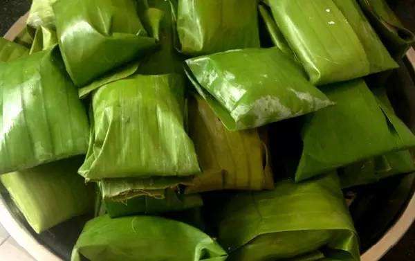 蕉葉糍粑：地道的南寧美食