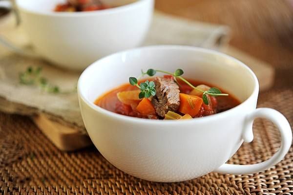 料超足的補鋅湯——干貝羅宋湯