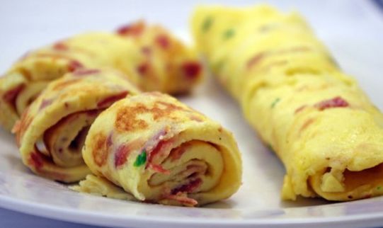健康雞蛋卷