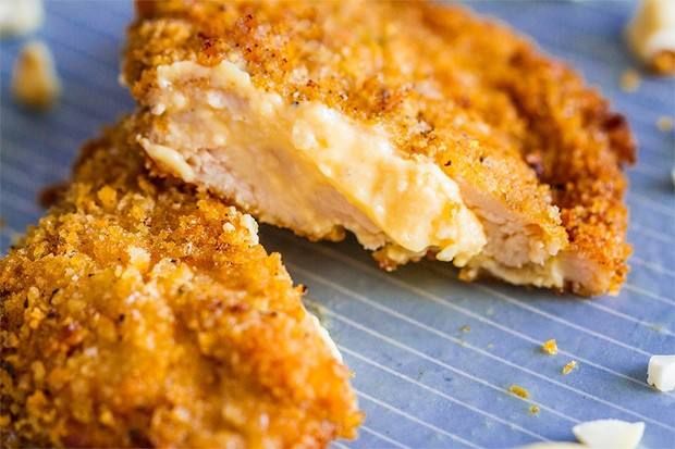 下雨天的好心情——爆漿芝士雞排