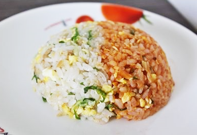 寶寶營(yíng)養(yǎng)餐——雙色炒飯