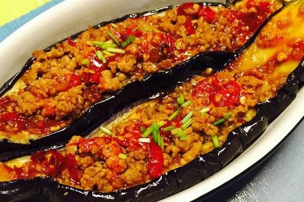 夏季清新菜——蒜蓉茄子