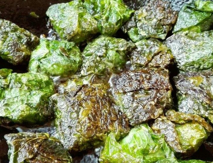 夏日清新菜——假簍肉包