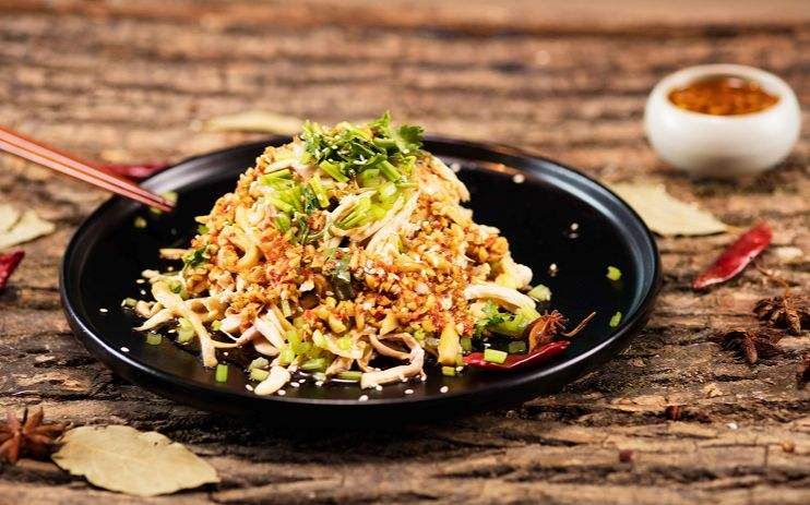 夏季清新菜——涼拌雞