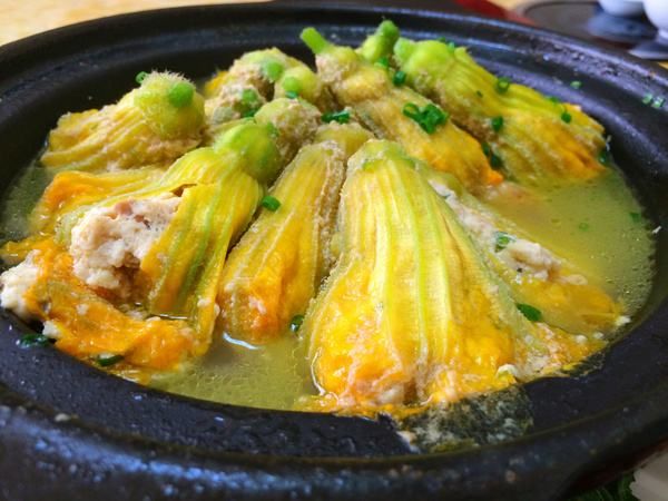 春夏清新菜—瓜花釀