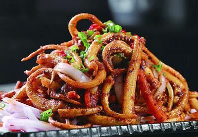 海邊風味——麻辣煮魷魚