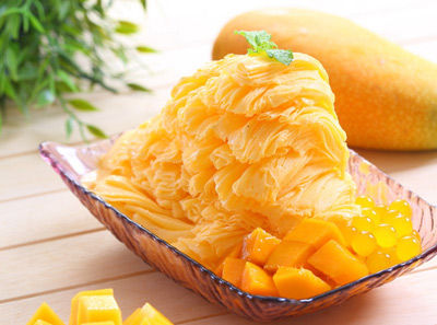 輕松自制芒果綿綿冰