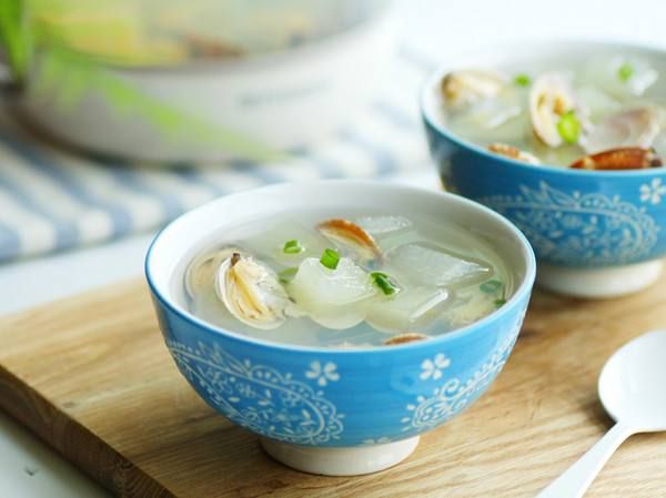 冬瓜花蛤湯