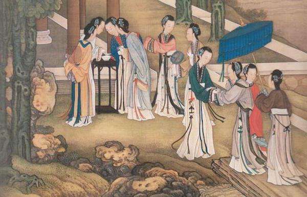 七夕节古代女子忙比“巧”