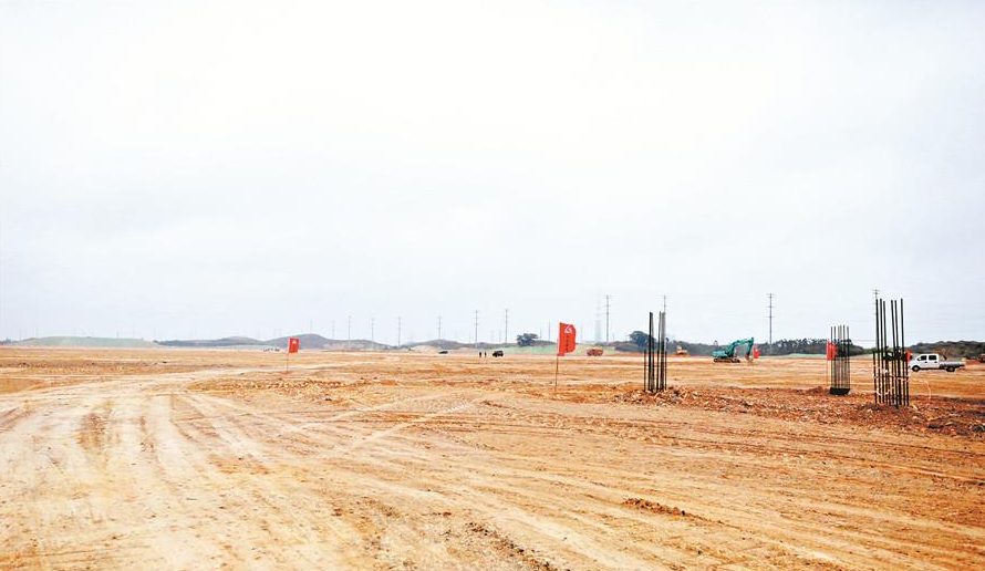 防城港：华昇氧化铝项目场平完成99.8%