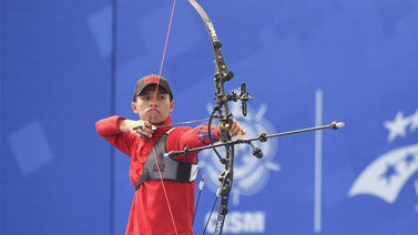 军运会射箭收官 中国队获金银铜牌各一枚