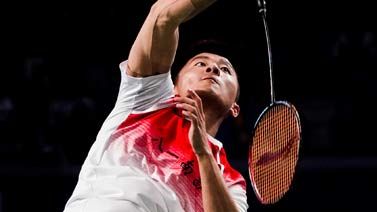 军运会-横扫韩国 中国摘得军运会羽毛球项目首金