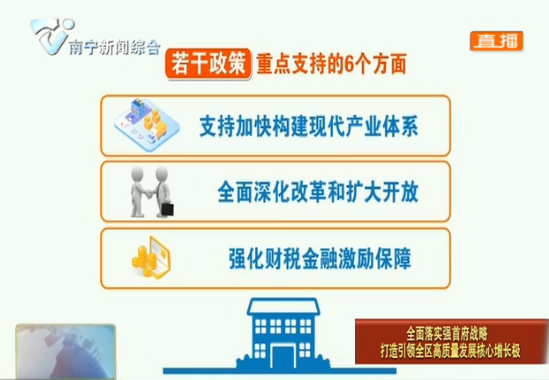 【全面落实强首府战略 打造引领全区高质量发展核心增长极】广西出台29条政策“干货”支持强首府战略