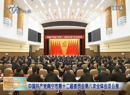 中国共产党南宁市第十二届委员会第八次全体会议公报