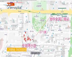 大麦二手房 金湖湾小区三房两厅精装房