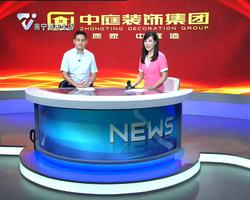 中庭装饰 员工对工程质量追求无止境 公司对员工关怀无限