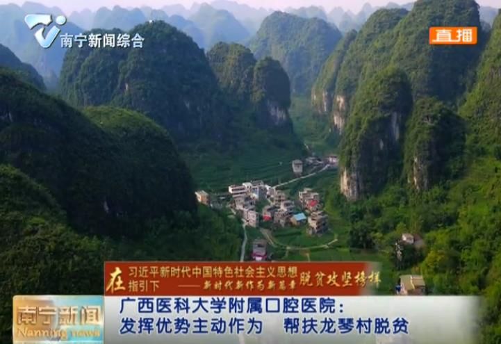 【在习近平新时代中国特色社会主义思想指引下——新时代 新作为 新篇章·脱贫攻坚榜样】广西医科大学附属口腔医院：发挥优势主动作为  帮扶龙琴村脱贫