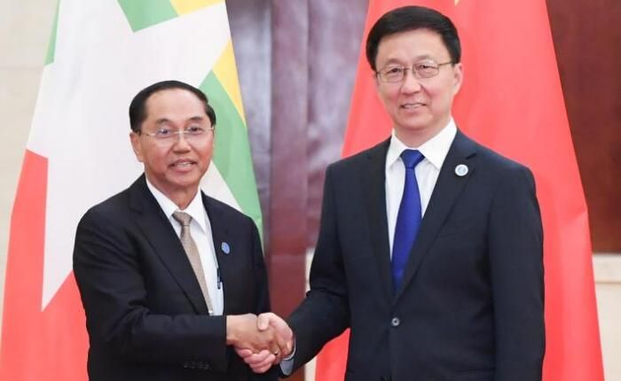 韩正会见出席第十六届中国—东盟博览会的东盟国家领导人