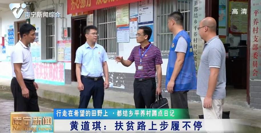 【行走在希望的田野上】都结乡平养村蹲点日记——黄道琪：扶贫路上步履不停