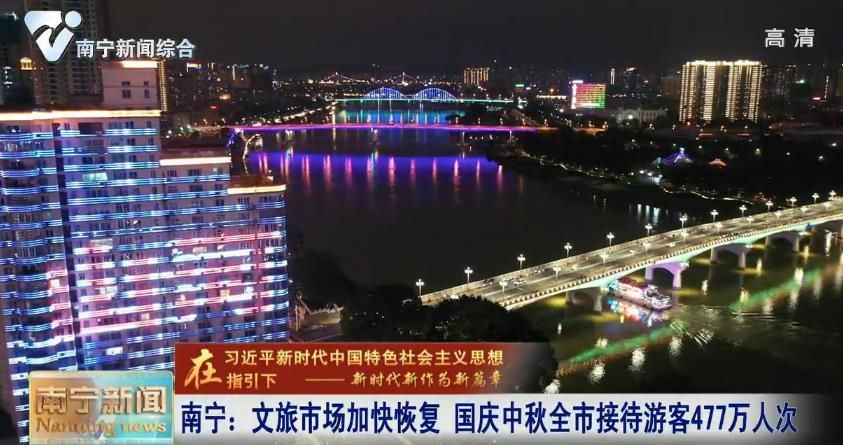 【在习近平新时代中国特色社会主义思想指引下—新时代 新作为 新篇章】南宁：文旅市场加快恢复   国庆中秋全市接待游客477万人次