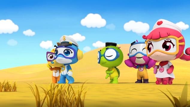 海豚帮帮号第3集犀牛和牛椋鸟