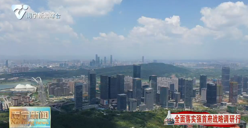 【全面落实强首府战略调研行】屹立改革开放前沿 自贸试验区南宁片区加快构建开放型经济新体系