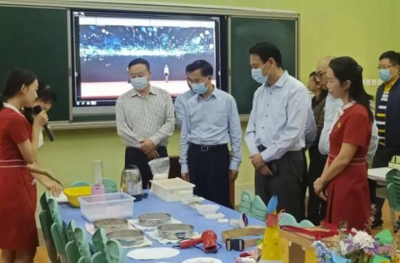 国家检查组对南宁市公共机构生活垃圾强制分类工作进行评价验收