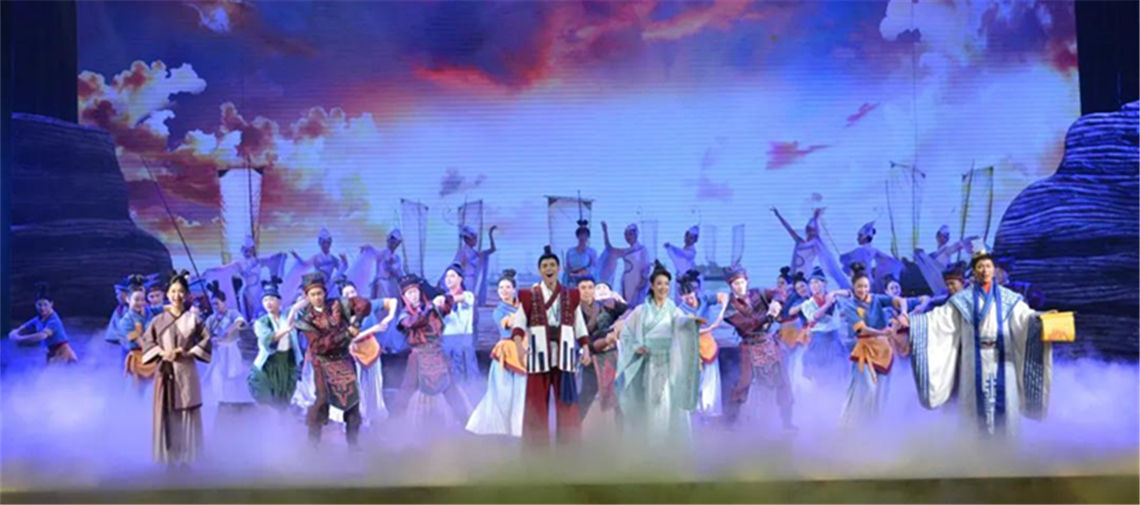 汉郡合浦，碧海明珠——大型音乐剧《珠还合浦》精彩上演
