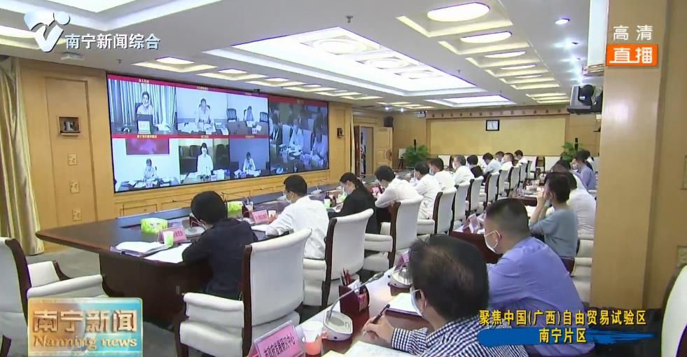 狠抓落实加快推进自贸试验区建设 勇于创新推动南宁片区高质量发展