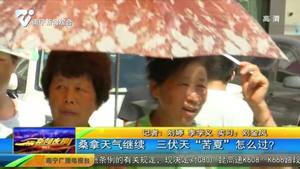 桑拿天气继续 三伏天“苦夏”怎么过？