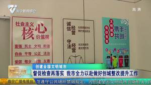 【创建全国文明城市】督促检查再落实 我市全力以赴做好创城整改提升工作